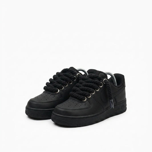 Custom Air Force 1 Black Rope Laces – BL4IR - BL4IR