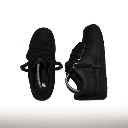 Custom Air Force 1 Black Rope Laces – BL4IR - BL4IR