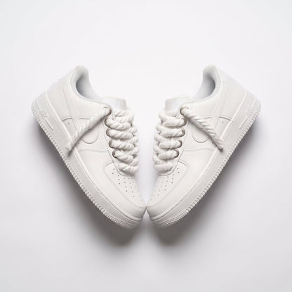 Custom Air Force 1 White Rope Laces – BL4IR - BL4IR